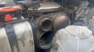 Man TGX. Удаление катализатора и сажевого фильтра