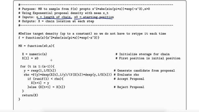 Metropolis-Hastings Algorithm 2 of 6 смотреть онлайн
