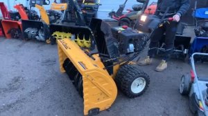 Ремонт снегоуборщиков Cub Cadet
