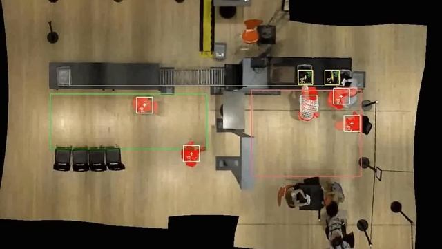 Real-Time Airport Security Checkpoint Surveillance Using a Camera Network смотреть онлайн