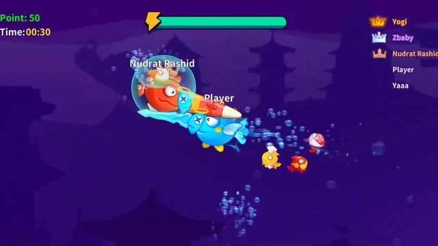 FISH IO - HUNGRY FISH : BOSS KILLED - ALL ROUND GAMEPLAY смотреть онлайн