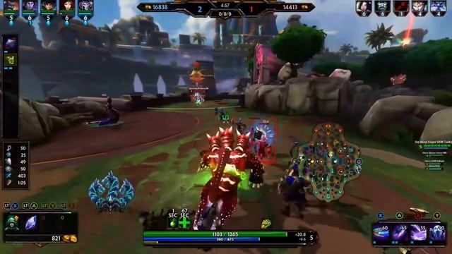 Smite Gameplay | Cerberus Support смотреть онлайн