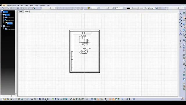 Catia V5 R19 Tutorial HD 1 смотреть онлайн