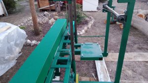 Подробная сборка ленточной пилорамы 32