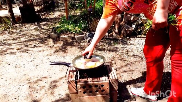 МЯСО С КАРТОШКОЙ НА КОСТРЕ смотреть онлайн