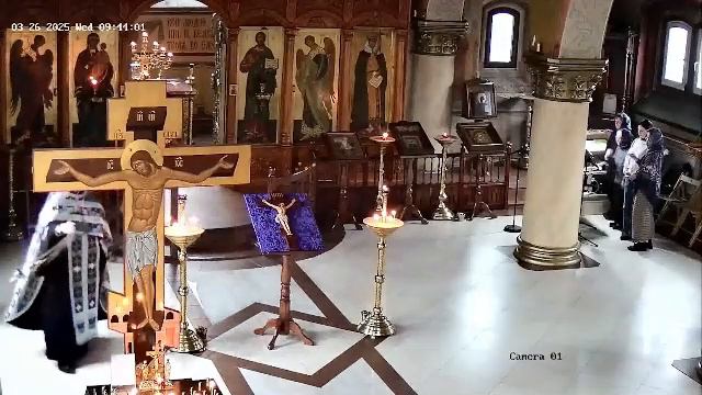 Великопостные богослужения. 26.03.2025 в 8-00. смотреть онлайн