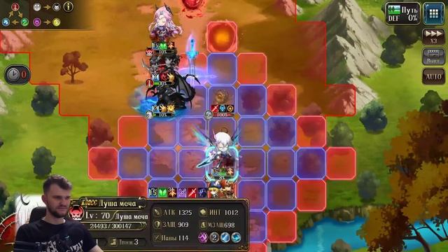 ИДЕМ ДОБИВАТЬ КОТА В LANGRISSER MOBILE смотреть онлайн