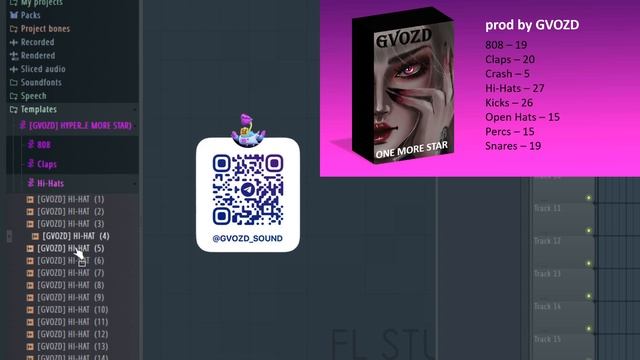 ЛУЧШИЙ БЕСПЛАТНЫЙ ДРАМ КИТ ДЛЯ -- HYPERPOP / GLITCHCORE | DNB | 2022 - 2023 | FL STUDIO 20