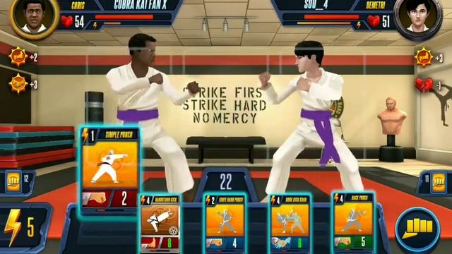 Cobra Kai Card Fighter - Chris vs Demetri смотреть онлайн