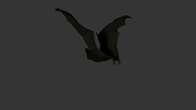 A bat with animation made in Blender/ nietoperz zrobiony w Blenderze смотреть онлайн