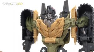 Transformers Cyberverse Ultimate Class Grimlock! Transform into a dinosaur! | DuDuPopTOY