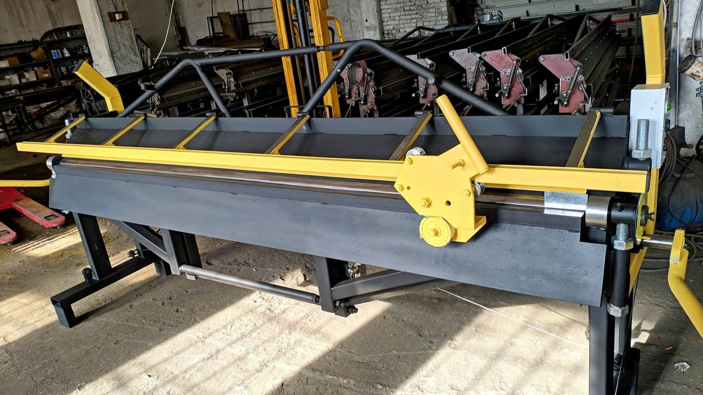 Электромеханический листогиб ЛПЦ (облегченный) - дешевле в 3 раза гидравлики и пневматики