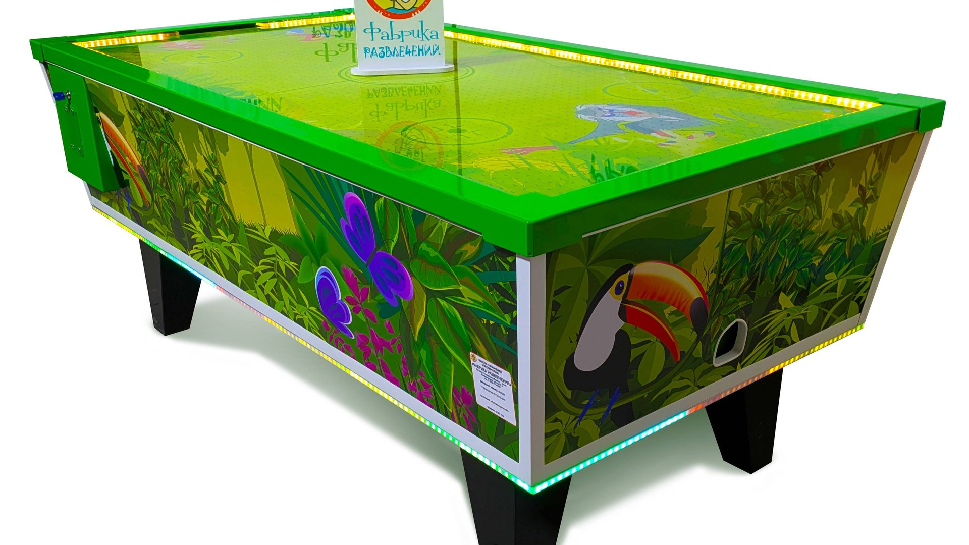 Аэрохоккей антивандальный без лампы "Какаду" смотреть онлайн