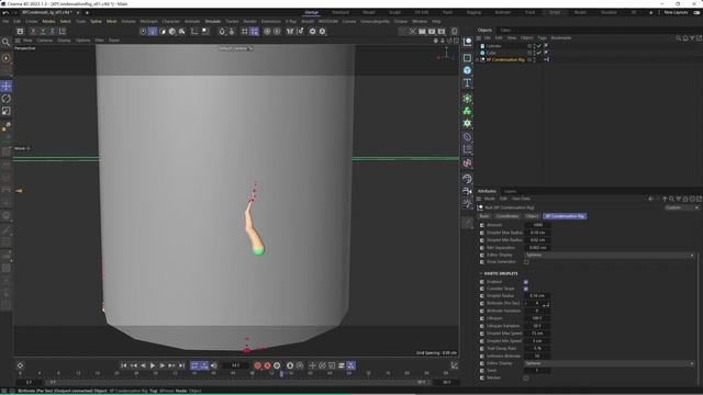 6. Small water droplets material in Octane смотреть онлайн