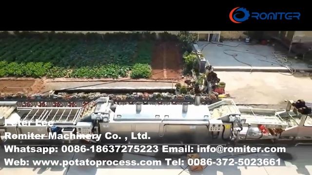 Automatic Frozen French Fries Production Line Delivery for Algeria Customer смотреть онлайн