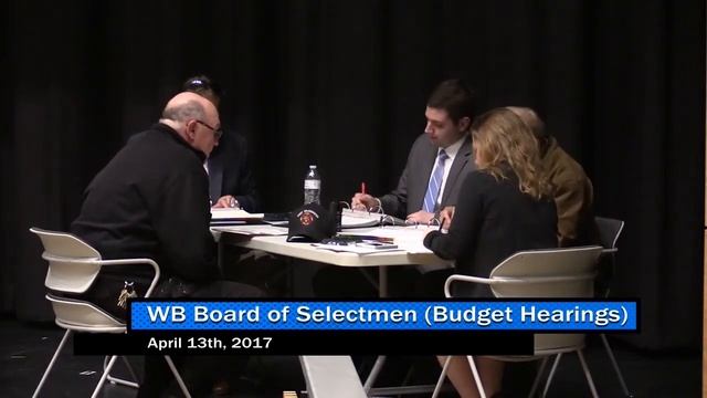 2017-04-13 WB Board of Selectmen (Budget Hearings) смотреть онлайн