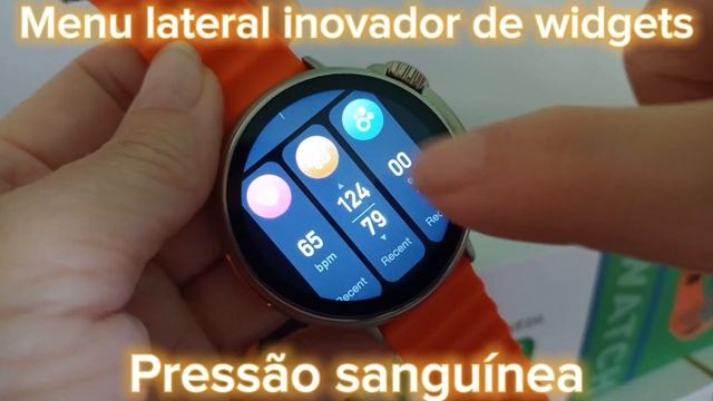 Smartwatch Lige ULTRA. Telão de 1.6" Amoled. смотреть онлайн