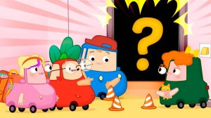 В школе поселилось чудовище?  Смешные мультики для детей про машинки Автосемейка Вилзи