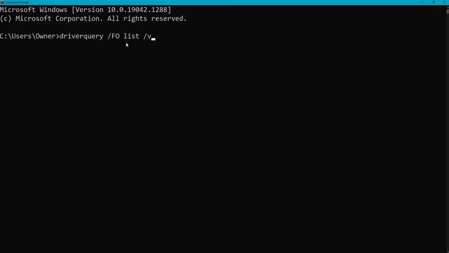 Command Prompt Tutorial: Checking your drivers смотреть онлайн