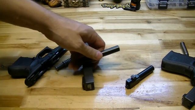 Влад Борисыч 04.11.13 Пистолеты Глок: использование длинных стволов в коротких затворах