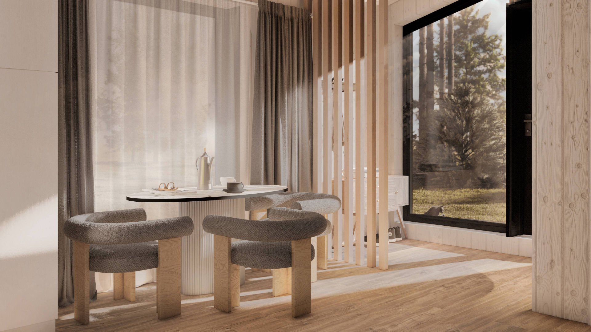 Интерьер модульного дома Z смотреть онлайн