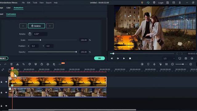 How to Keyframe in Filmora 10 смотреть онлайн