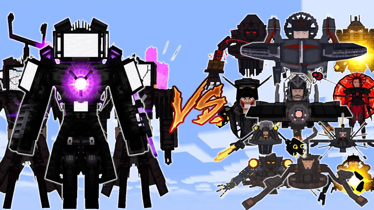 ЧТО ПРОИЗОЙДЕТ, КОГДА ТВ МАН ТИТАН СРАЗИТСЯ СО ВСЕМИ TITAN ASTROМОД-АДДОН ДЛЯ МАЙНКРАФТА смотреть онлайн