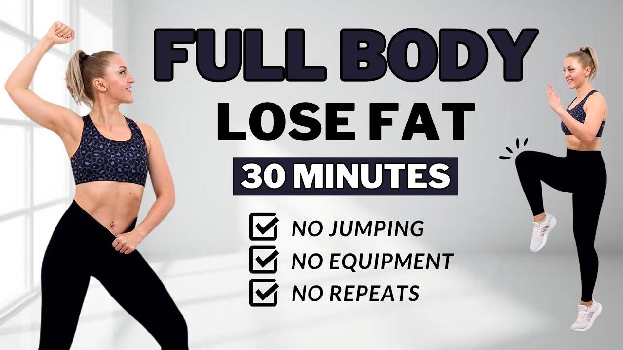 🔥30-МИНУТНАЯ ТРЕНИРОВКА С НИЗКОЙ НАГРУЗКОЙ🔥ЖИРОСЖИГАЮЩЕЕ КАРДИО🔥ТОНУС🔥ДЛЯ ПОХУДЕНИЯ🔥 смотреть онлайн