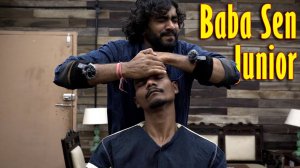 Cosmic Barber Baba Sen Junior Cosmic Head Massage ｜ Indian Massage