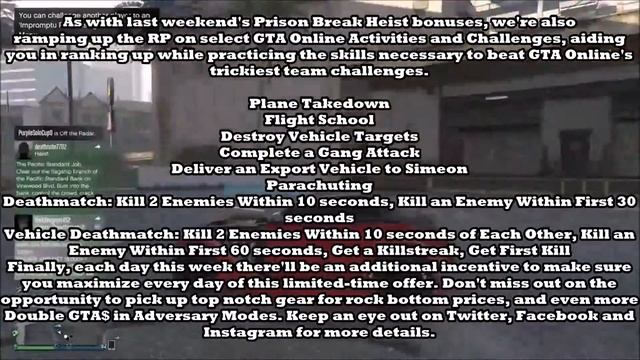 GTA 5 Online MAKE MONEY FAST 1.26/1.28 DOUBLE MONEY AND RP On Humane Lab! GTA V Money 2X RP and GTA смотреть онлайн