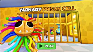 [NEW!] ПОБЕГ ОТ YARNABY(ЯРНАБИ) в PRISON RUN! SCARY OBBY В РОБЛОКС