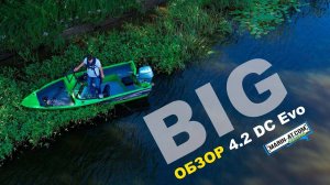 BIG ОБЗОР Windboat 4.2 DC Evo Часть 2  на воде