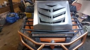 Вынос радиатора на квадроцикл