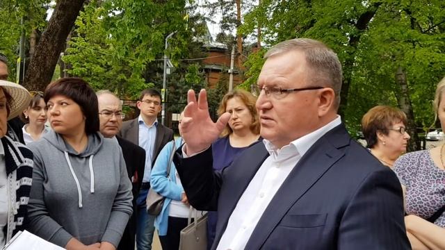 Е.Жирков: планы по дорогам в Клязьме смотреть онлайн