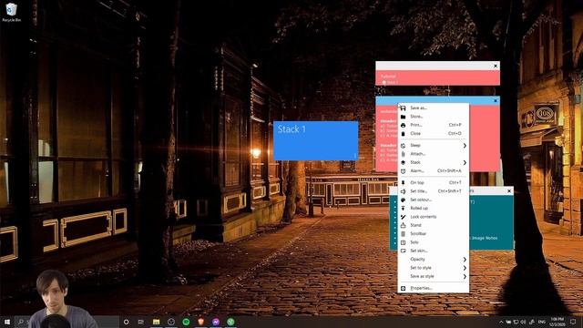 Free Windows 10 Sticky Notes Alternative ~ Stickies Tutorial for Beginner смотреть онлайн