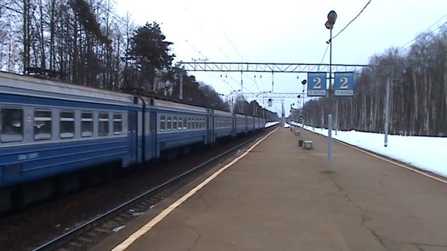 Электропоезда ЭД4М-0274, ЭД4М-0261 смотреть онлайн
