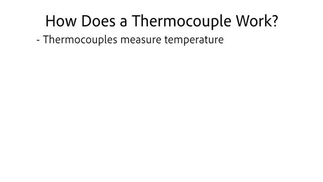 What is a Thermocouple? смотреть онлайн