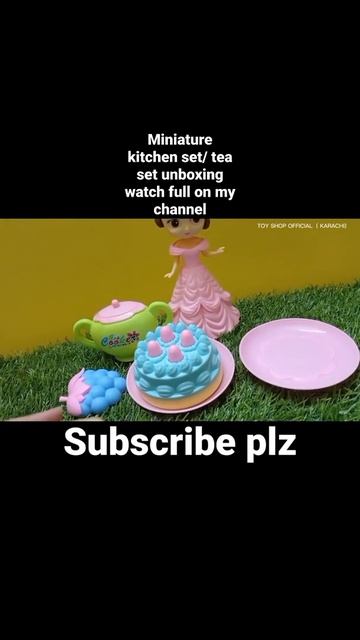 Miniature kitchen set/tea set unboxing #shorts #short #shortvideo смотреть онлайн