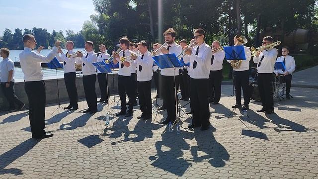 Гимн России - духовой оркестр