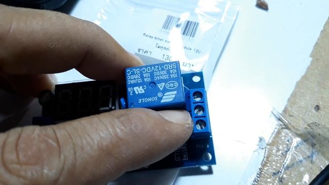 วงจร Relay timer switch 12vdc смотреть онлайн