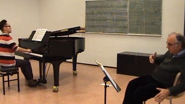 Masterclass Jordi Mora / Bach Partita # 1