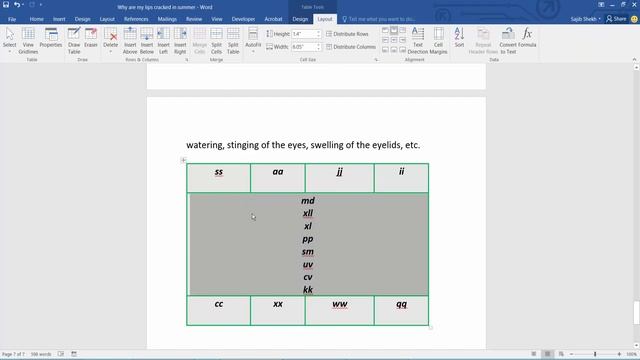 How To Merge Rows In Microsoft Word Document