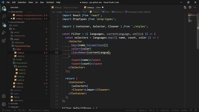 React Native - API Github - 0406 - Lógica de filtros - Parte 1 смотреть онлайн