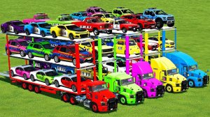 Машинки летают и прыгают! Развивающие мультики Машины помощники. Мультфильмы про машинки