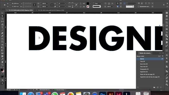 Indesign : modifier une police смотреть онлайн
