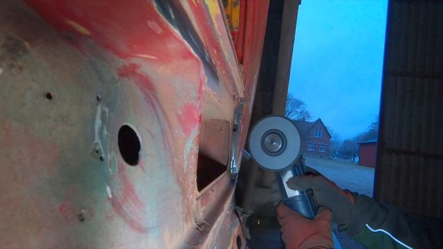 New air intake and taking off the back panel - Restore a VW T3 Syncro #5 смотреть онлайн