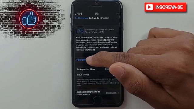 Como fazer backup do WhatsApp no iCloud iPhone смотреть онлайн