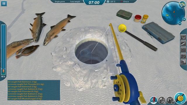 Ne revenim! Prind si eu pesti mari! (Ice Lakes ep. 17) смотреть онлайн