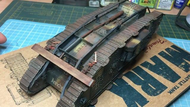 Takom 1/35 MkIV Female Tank. One Month Build..almost Finished!!