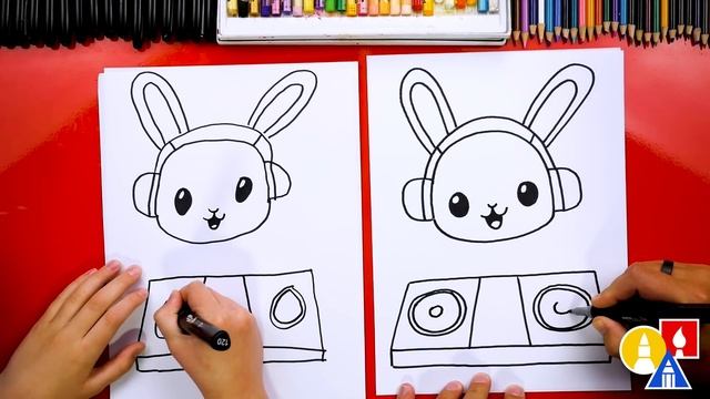 How To Draw DJ Bunny смотреть онлайн